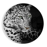 Leopard Glass Wall Art.